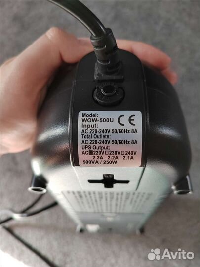 Ибп PowerCom WOW 500U