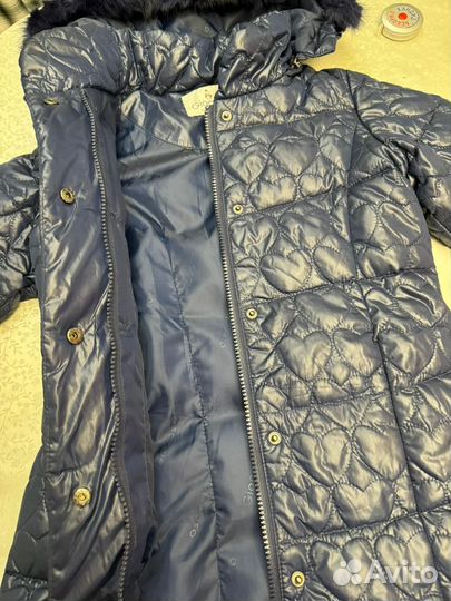 Пуховик зимний детский
