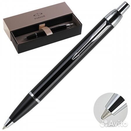 Ручка Parker IM Black CT синяя, Parker S0856430