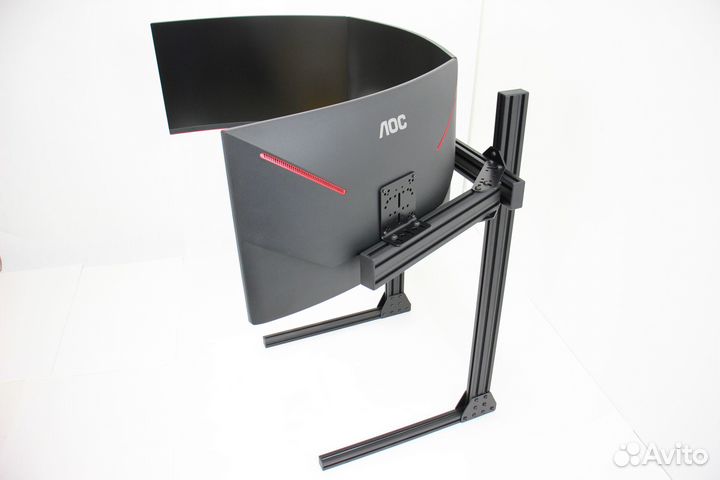 Стойка для трех мониторов усиленная