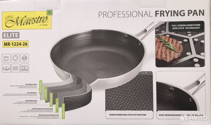Feel maestro Профессиональная сковорода