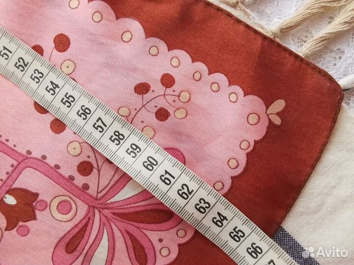 Винтажный платок с дефектами