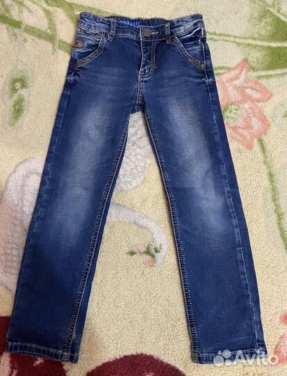 Рубашка и джинсы на мальчика