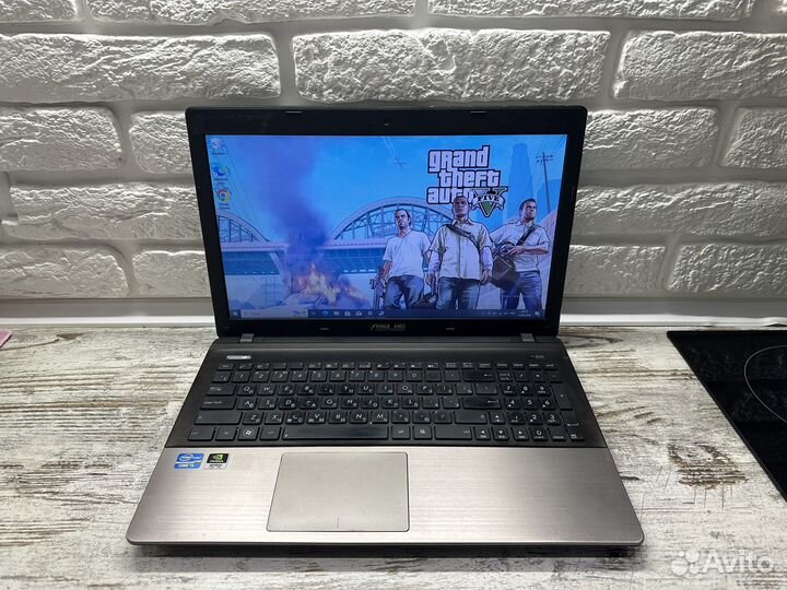 Мощный ноутбук Asus Core i5/ nvidia 610M/4ядерный