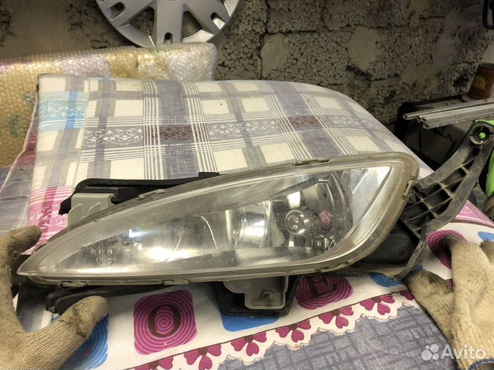 Противотуманка kia optima