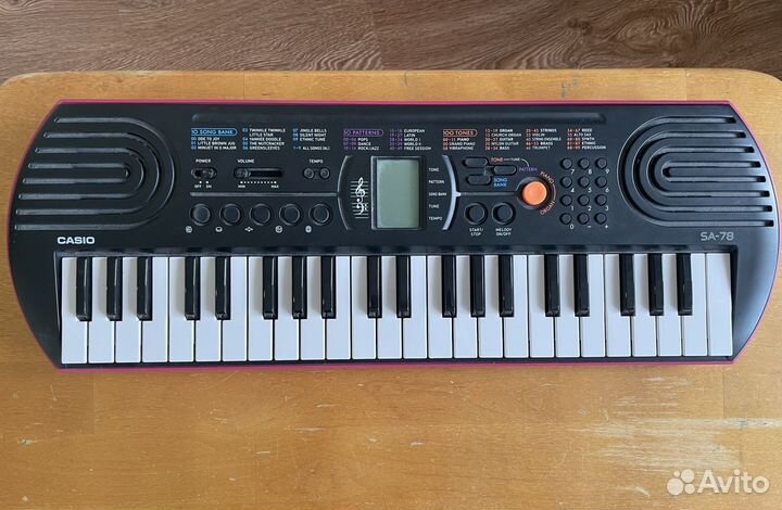 Синтезатор casio детский