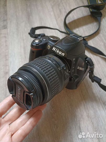 Зеркальный фотоаппарат nikon d3000