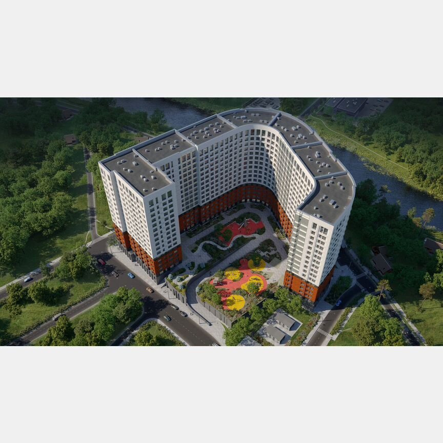 Квартира-студия, 39,3 м², 16/17 эт.