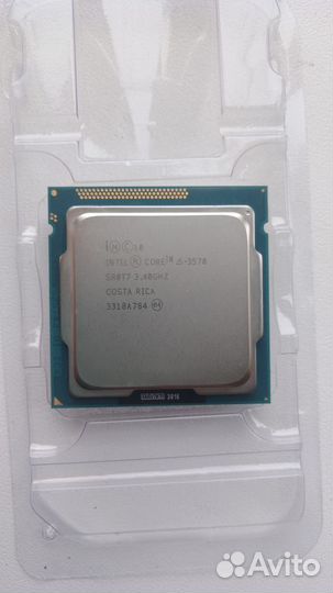Intel Core i5-3570 сокет 1155 4 x 3400 мгц