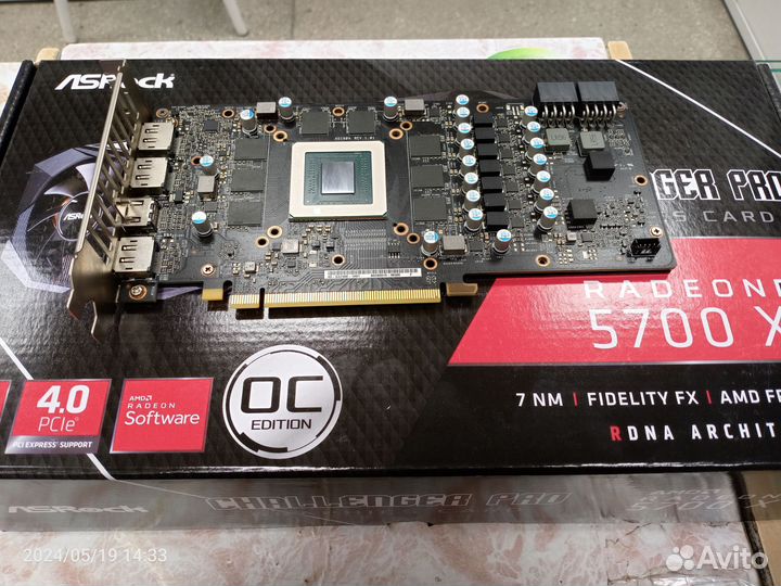 ASRock AMD Radeon RX 5700 XT Challenger Pro 8G OC