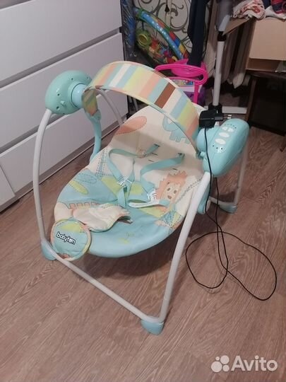 Детские электронные качели