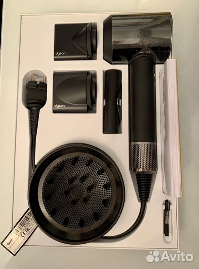 Фен Dyson supersonic HD01 Bl от офиц. импортёра