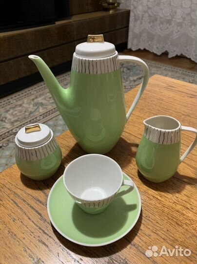 Кофейный сервиз фарфор гдр