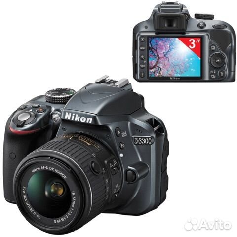 Зеркальный фотоаппарат nikon d3300