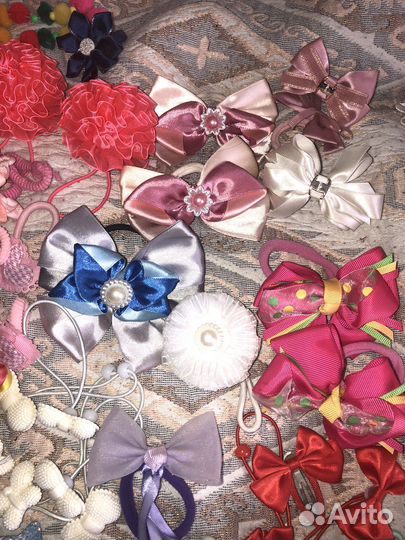 Резинки, заколки для волос пакетом