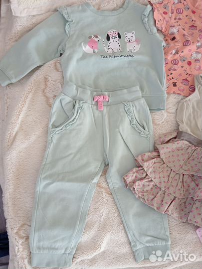 Вещи на девочку пакетом 86-92