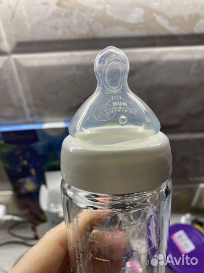 Стеклянная бутылочка Nuk