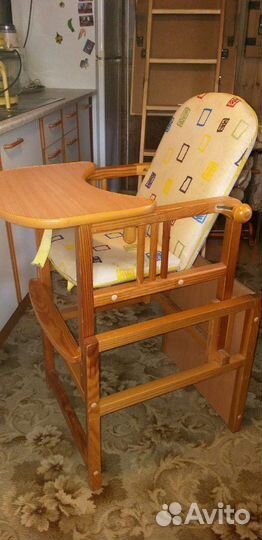 Детский стульчик деревянный