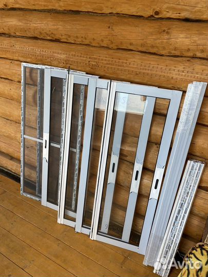 Раздвижные пластиковые окна 130*90