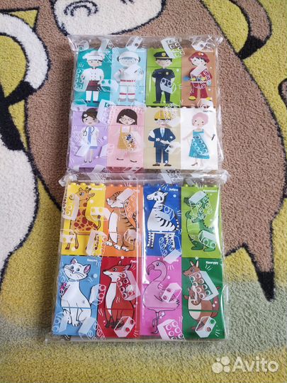 Конструктор Dubie животные профессии Lego Duplo