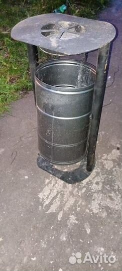 Урна металлическая уличная