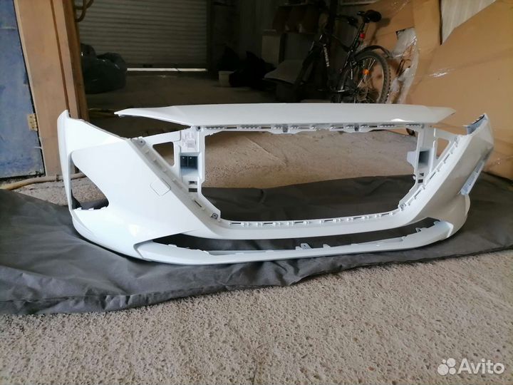 Бампер Солярис 2021 в цвет аналог