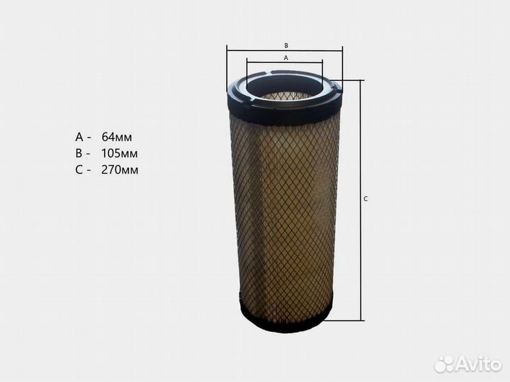 Фильтр воздушный nissan L01