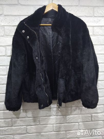 Полушубок из экомеха 48-50