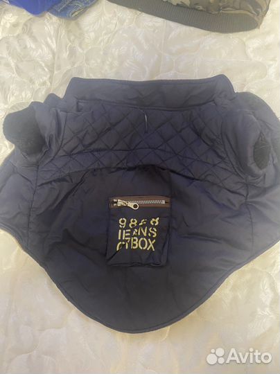 Продам теплую жилетку доя маленькой собачки