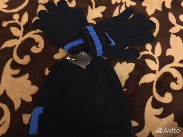 Шапка+перчатки