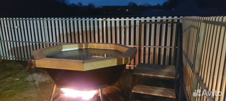 Баня на дровах