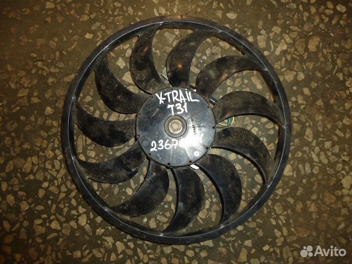 Вентилятор радиатора правый