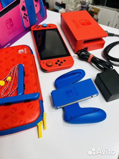 Nintendo Switch Mario Red & Blue Limited Edition