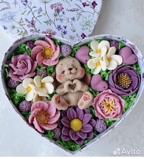 Сладкий букет из шоколада