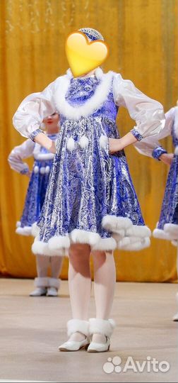 Костюм Снегурочки, Зимушки-зимы