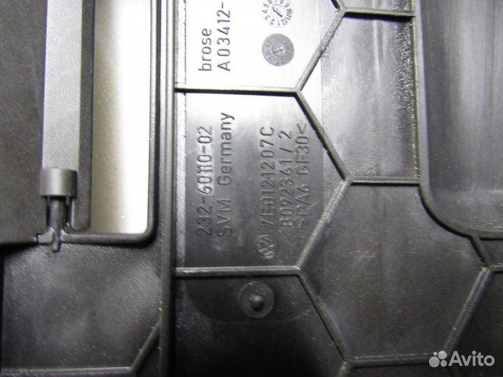 Вентилятор радиатора, Volkswagen Multivan T5 2011