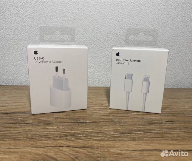 Оригинальная зарядка на iPhone 20w (блок+кабель)