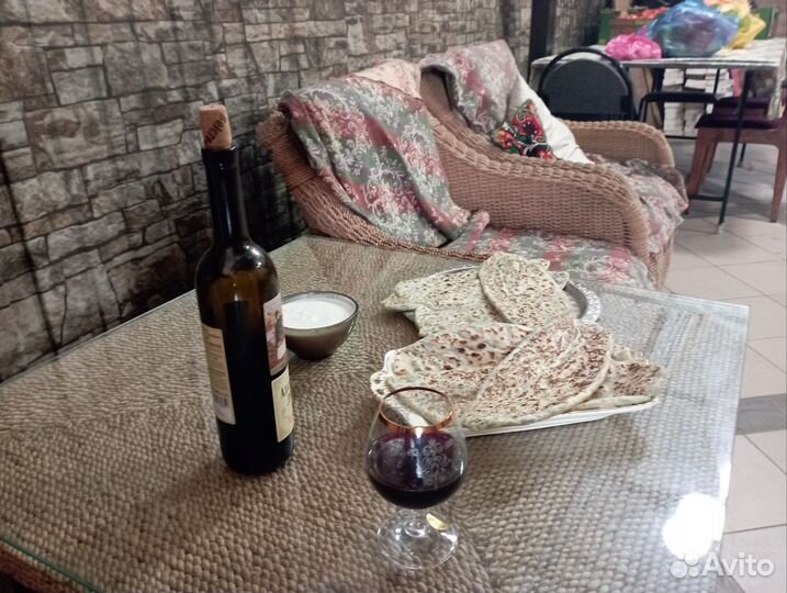 Жингялов хац (лепёшка с зеленью)