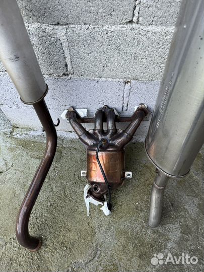 Выхлоп на гранту завод