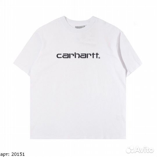 Футболка Carhartt no logo белая