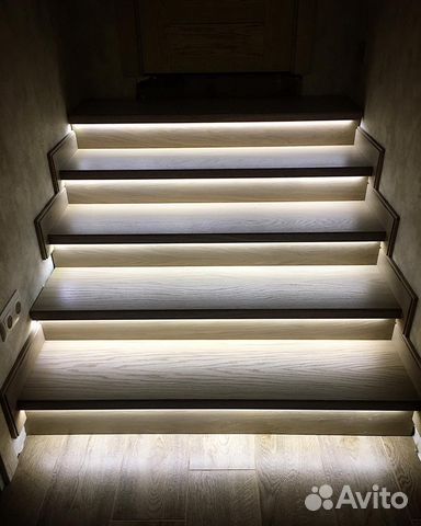 Подсветка лестницы. Умная подсветка лестниц