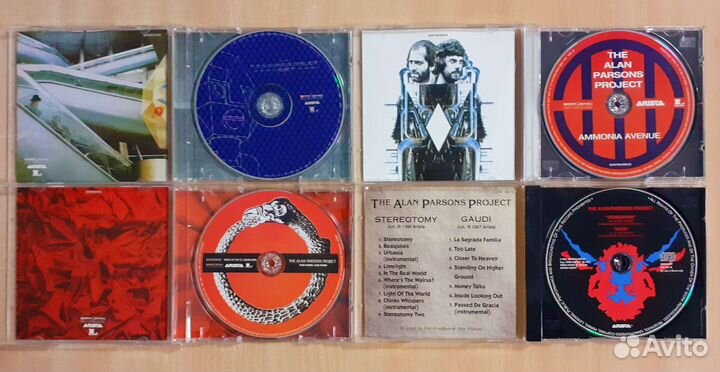 Зарубежный рок. CD диски с буклетами