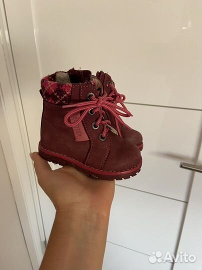 Ботинки детские 20 размер
