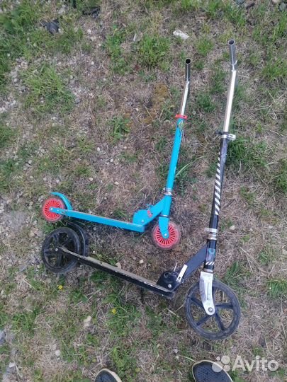 Самокат детский двухколесный бу