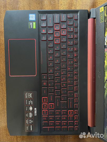 Игровой ноутбук Acer Nitro 5 AN515-54-5292