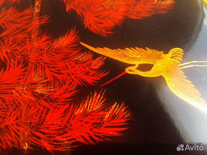 Винтажный лаковый альбом для фотографий