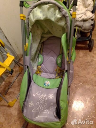 Коляска санки