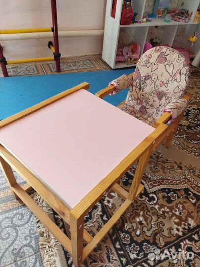 Детский стол стульчик для кормления