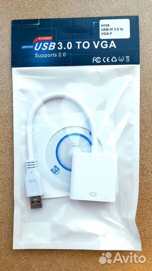 Переходник с USB на VGA