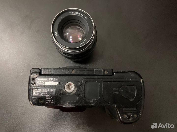 Panasonic lumix gh4 фотоаппарат с объективом